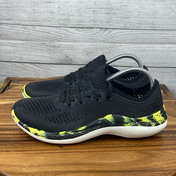 CROCS | Shoes | Crocs Mens Literide 36 Marbled Yellow Black  display picture 1